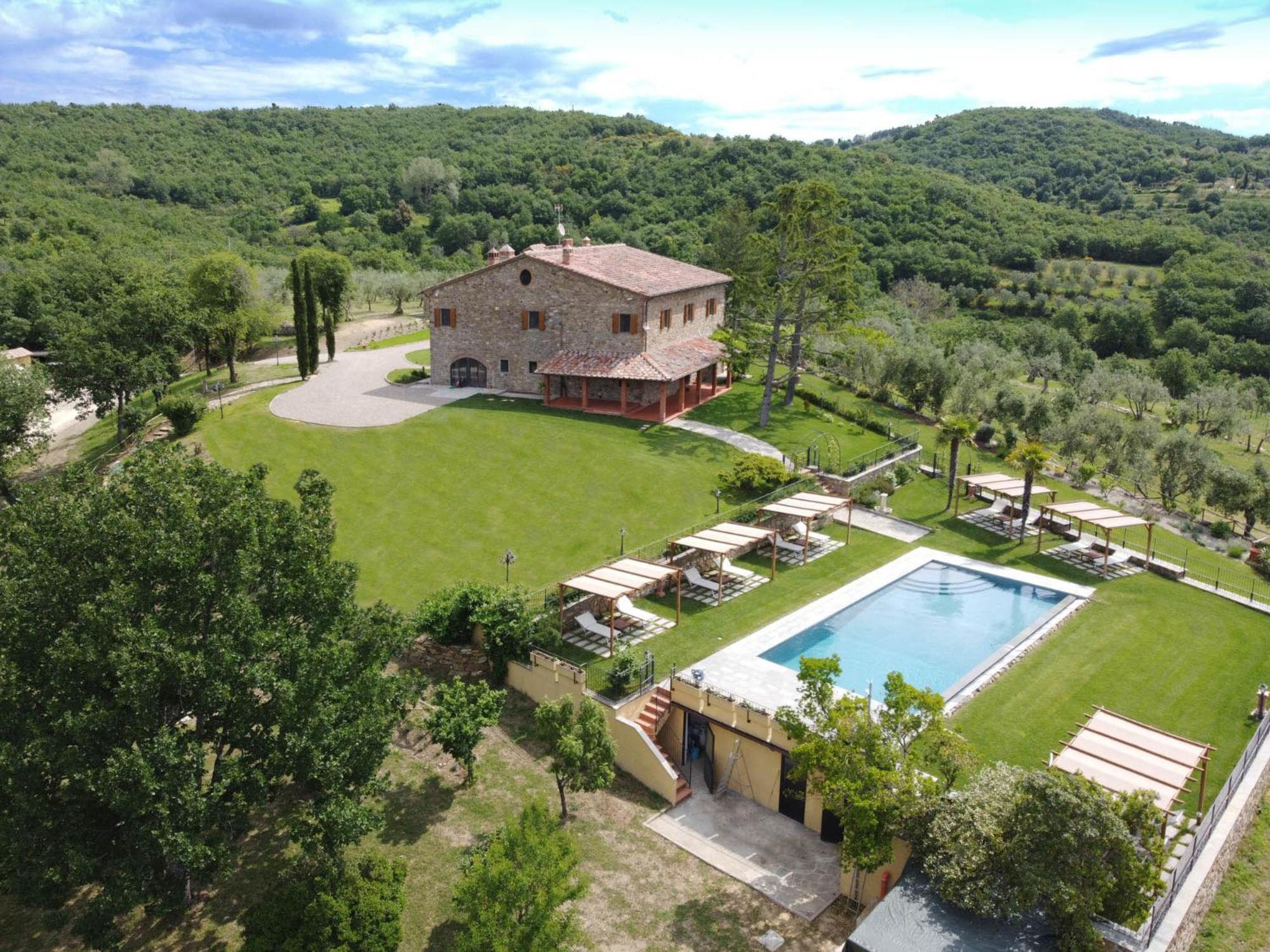 Podere Le Volte Country House La Mita Civitella in Val di Chiana Buitenkant foto