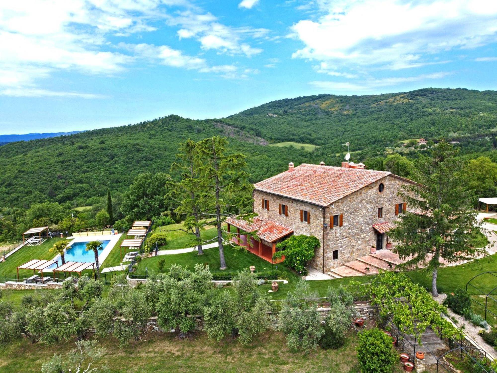 Podere Le Volte Country House La Mita Civitella in Val di Chiana Buitenkant foto